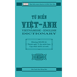 Từ Điển Việt – Anh 225.000 Từ (Lớn)