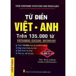 Từ Điển Việt – Anh (Trên 135000 Từ)