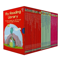 Usborne Bộ Đỏ My Reading Library – x50 book boxed set
