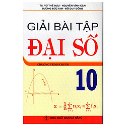 Giải Bài Tập Đại Số 10