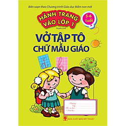 Vở Tập Tô Chữ Mẫu Giáo