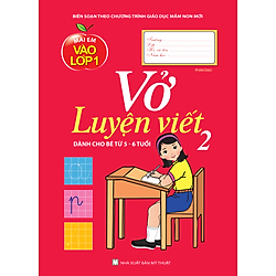 Vở Luyện Viết – Tập 2 (Dành Cho Bé Từ 5-6 Tuổi)