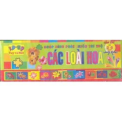 Ghép Hình Phát Triển Trí Tuệ Cho Bé Từ 2-6 Tuổi – Các Loài Hoa