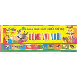 Ghép Hình Phát Triển Trí Tuệ Cho Bé Từ 2-6 Tuổi – Động Vật Nuôi