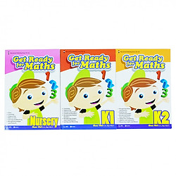 Sách Toán Singapore lớp mẫu giáo (Bộ 3 cuốn)