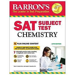 SAT Chemistry: With Bonus Online Tests (Barron’s SAT Subject Test Chemistry)