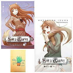 Combo Sói Và Gia Vị ( Tập 9-10) ( Tặng Kèm Sổ Tay Xương Rồng)