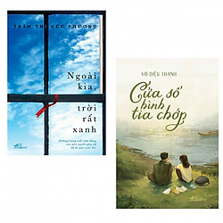 Combo ngoài kia trời rất xanh +cửa sổ hình tia chớp(bản đặc biệt tặng kèm bookmark AHA)</