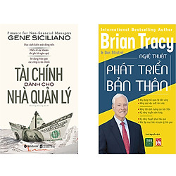 Combo 2 Cuốn Sách:  Tài Chính Dành Cho Nhà Quản Lý + Nghệ Thuật Phát Triển Bản Thân</span