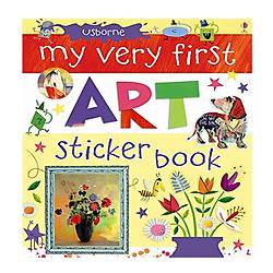 My very first art sticker book