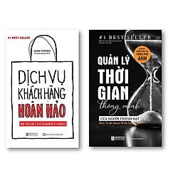 Bộ 2 Cuốn sách ; Dịch Vụ Khách Hàng Hoàn Hảo: Be your customer’s hero – Quản lý thời gian