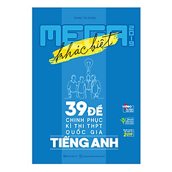 Mega Luyện Đề THPTQG 2019 Tiếng Anh – Tích Hợp Video Bài Giảng 8+