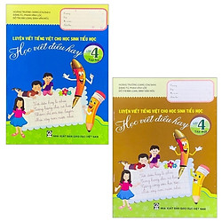 Combo Luyện Viết Tiếng Việt Cho Học Sinh Tiểu Học – Học Viết Điều Hay – Lớp 4: Tập 1 Và 2