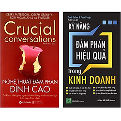 Combo 2 Cuốn Sách:  Kỹ Năng Đàm Phán Hiệu Quả Trong Kinh Doanh + Nghệ Thuật Đàm Phán Đỉnh