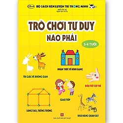 Trò chơi tư duy (5-6 tuổi) – Não phải