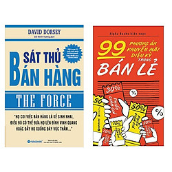 Combo 2 Cuốn Sách Kỹ Năng Làm Việc Hay: Sát Thủ Bán Hàng + 99 Phương Án Khuyến Mãi Diệu K