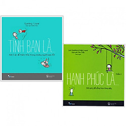 Combo Sách Văn Học Hay Về Cuộc Sống: Hạnh Phúc Là… + Tình Bạn Là… – (Tặng Kèm Postcar