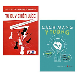 Combo 2 Cuốn Sách Kinh Tế Hay: Tư Duy Chiến Lược + Cách Mạng Ý Tưởng – Những Sáng Kiến Ch