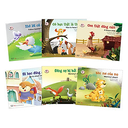 Bộ Truyện Tranh Đồng Thoại Song Ngữ Anh – Việt (Trọn Bộ 6 Cuốn)