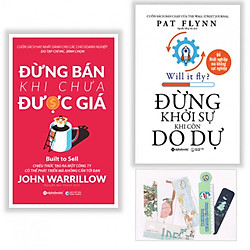 Combo 2 Cuốn: Đừng Khởi Sự Khi Còn Do Dự + Đừng Bán Khi Chưa Được Gía – Tặng kèm bookmark