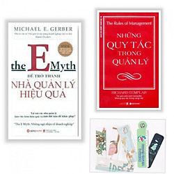 Combo 2 Cuốn: Những Quy Tắc Trong Quản Lý + Để Trở Thành Nhà Quản Lý Hiệu Quả – Tặng kèm
