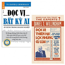Combo Đọc Vị Bất Kỳ Ai – Áp Dụng Trong Doanh Nghiệp + Đọc Vị Thiên Hạ Lọc Những Cú Lừa