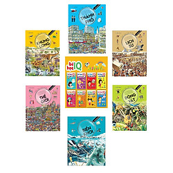 Combo Thử Tài Tìm Kiếm (Trọn Bộ 6 Cuốn) Tặng Cuốn Bé Học IQ – Phát Triển Trí Tuệ Cho Bé