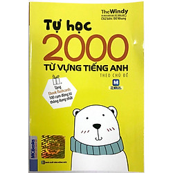 2000 Từ Vựng  Tiếng Anh Theo Chủ Đề Tái Bản ( tặng kèm bút chì dễ thương )