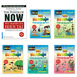 Combo sách gia đình: Sức Mạnh Của Hiện Tại, Bộ 5 cuốn 101 Thí Nghiệm Tuyệt Vời Ông Mặt Trời