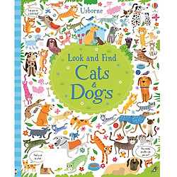Usborne Look and find cats and dogs