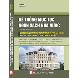 Hệ Thống Mục Lục Ngân Sách Nhà Nước (Sửa Đổi, Bổ Sung) Quy Định Về Quản Lý Thu Chi Ngân S