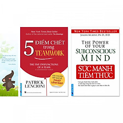 Combo 2 quyển: Sức Mạnh Tiềm Thức, 5 Điểm Chết Trong Teamwork (Tặng kèm bookmark danh ngôn hình voi)