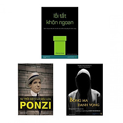 Combo Tinh khôn (Lối tắt khôn ngoan – Sự trỗi dậy của siêu lừa Ponzi – Bóng ma danh vọng + hộp)