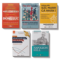 Bộ sách 5 cuốn: Hãy trở thành nhà lãnh đạo biết truyền động lực,Đường đến sức mạnh cá nhâ