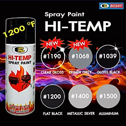 Bình-sơn-xịt-chống-cháy,-chai-sơn-xịt-chịu-nhiệt-độ-cao-1200°F-(tương-đương-600°C-)-400cc--HI-TEMP-Spray-Paint--Hiệu-Bosny--Nhập-khẩu-Thái-Lan-(nhiều-màu-dễ-chọn-lựa:)-0