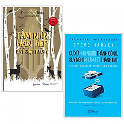 Combo sách kỹ năng hay : Tầm nhìn hạn hẹp bắt chẹt tư duy + Cư xử như người thành công su