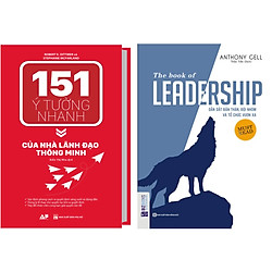 Combo 2 cuốn:151 Ý Tưởng Nhanh Của Nhà Lãnh Đạo Thông Minh + Dẫn dắt bản thân, đội nhóm v