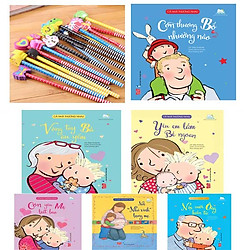Cả Nhà Thương Nhau (Combo 6 Cuốn Tặng kèm 01 bút chì xinh xắn)