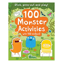 100 Monster Activity Book