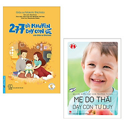 Combo Tủ Sách Làm Cha Mẹ: 277 Lời Khuyên Dạy Con Của Giáo Sư Shichida + Mẹ Do Thái Dạy Co