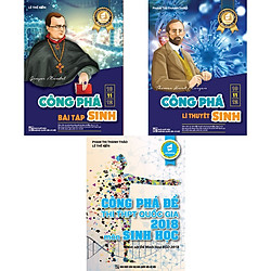 Combo Công phá kì thi THPT quốc gia 2019 môn Sinh học