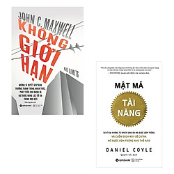 Bộ 2 cuốn sách về khám phá năng lực bản thân: Mật Mã Tài Năng – Không Giới Hạn