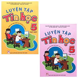 Combo Luyện Tập Tin Học 5: Tập 1 Và 2 (Bộ 2 Tập)