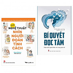 Combo thấu hiểu người đối diện : Nghệ thuật nhìn người đoán tính cách + Bí quyết đọc tâm