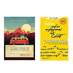 Combo Sách Tuổi Trẻ: 20 Hành trang cho chuyến xe tuổi 20S  + Sống như ngày mai sẽ chết </
