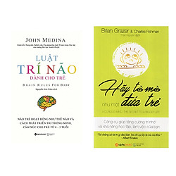Combo Luật Trí Não Dành Cho Trẻ + Hãy Tò Mò Như Một Đứa Trẻ
