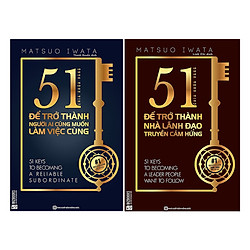 Combo 51 Chìa Khóa Vàng Để Trở Thành Người Ai Cũng Muốn Làm Việc Cùng (tặng sổ tay mini d