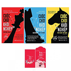 Combo Cuộc Chơi Khởi Nghiệp (Bộ 3 Tập) (TẶNG KÈM LỐC 3 LÌ XÌ HEO TẾT 2019)