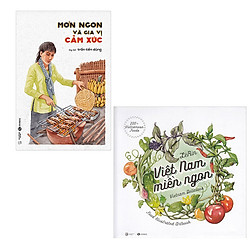 Bộ 2 cuốn sách khám phá đôi nét ẩm thực Việt Nam: Việt Nam Miền Ngon – Món Ngon Và Gia Vị