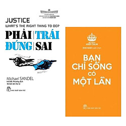 Combo Sách Kỹ Năng Sống Làm Thay Đổi Cuộc Đời Bạn: Phải Trái Đúng Sai (Tái Bản) + Keep Ca